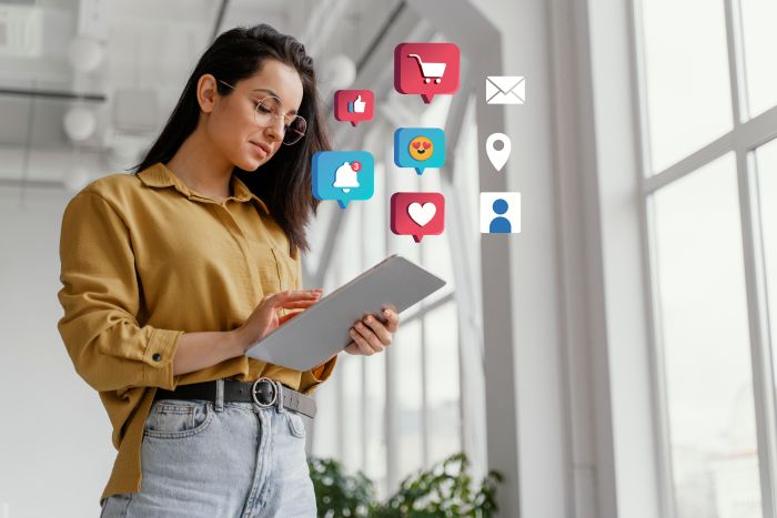 Online marketing services including SEO, social media, and advertising
