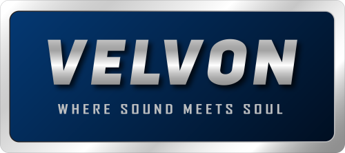 velvon music instrument company logo | vr digital creators